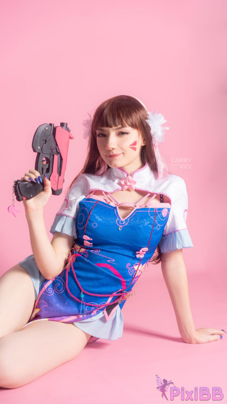 CarryKey DVa Qipao Overwatch PixiBB.COM 008