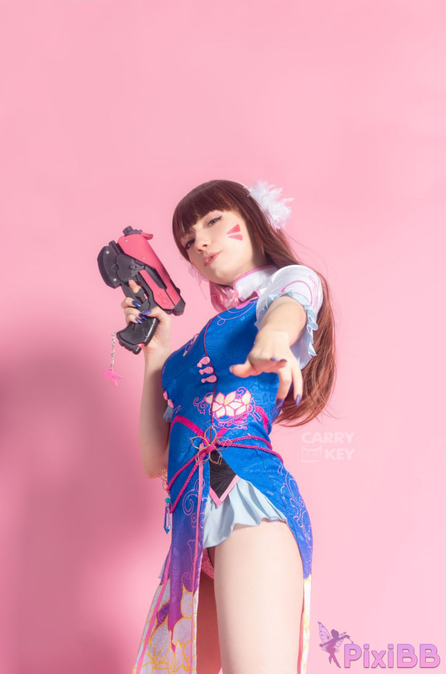 CarryKey DVa Qipao Overwatch PixiBB.COM 015