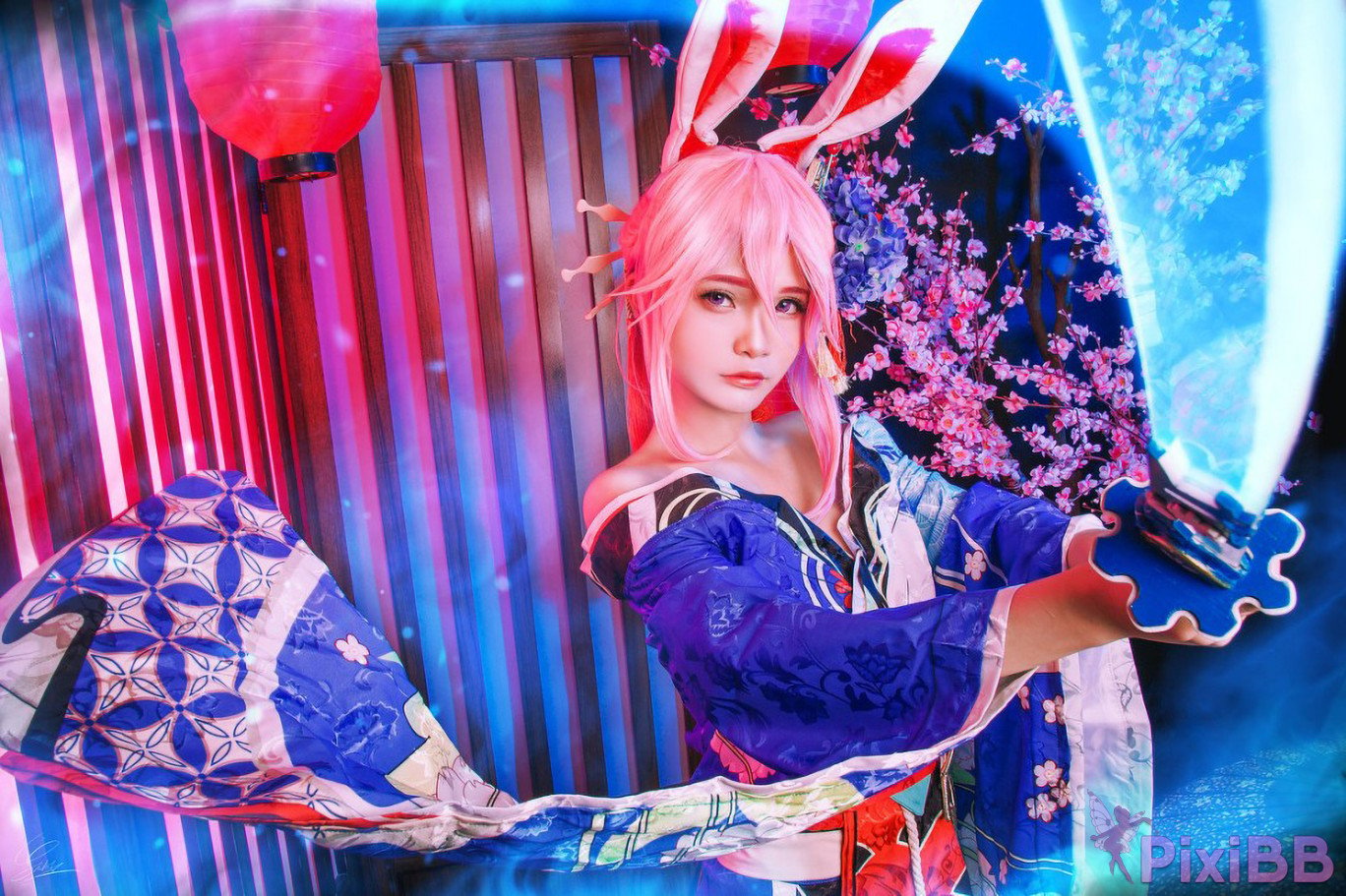 Azami Yae Sakura Kimono Honkai Impact 3 PixiBB.COM 004