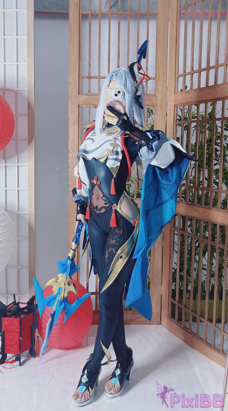 Umeko J Shenhe Genshin Impact PixiBB.COM 0113