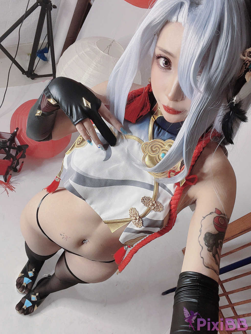 Umeko J Shenhe Genshin Impact PixiBB.COM 0128