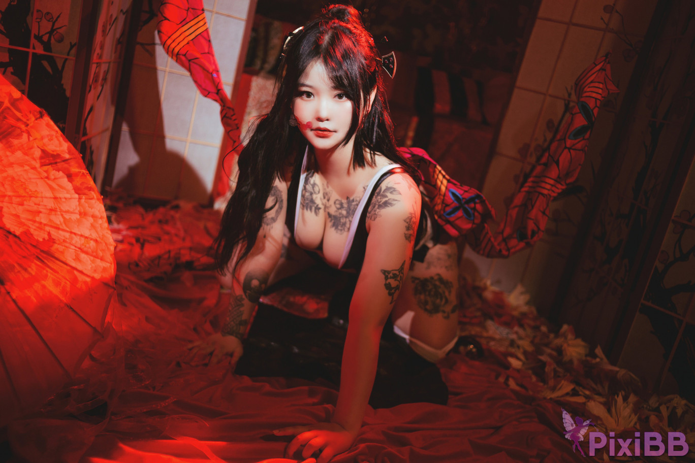 Jeon Bo Yeon Demon Slayer Daki PixiBB.COM 007